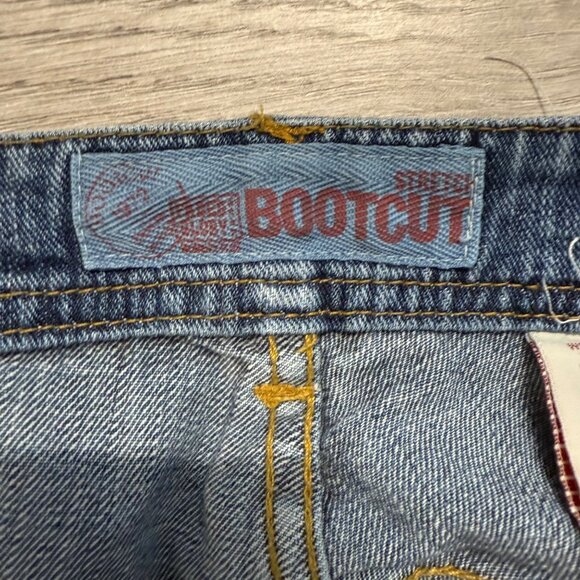 Faded Glory Bootcut Stretch Womens Jeans Plus Size 18 Petite Blue Denim Everyday - Picture 6 of 13